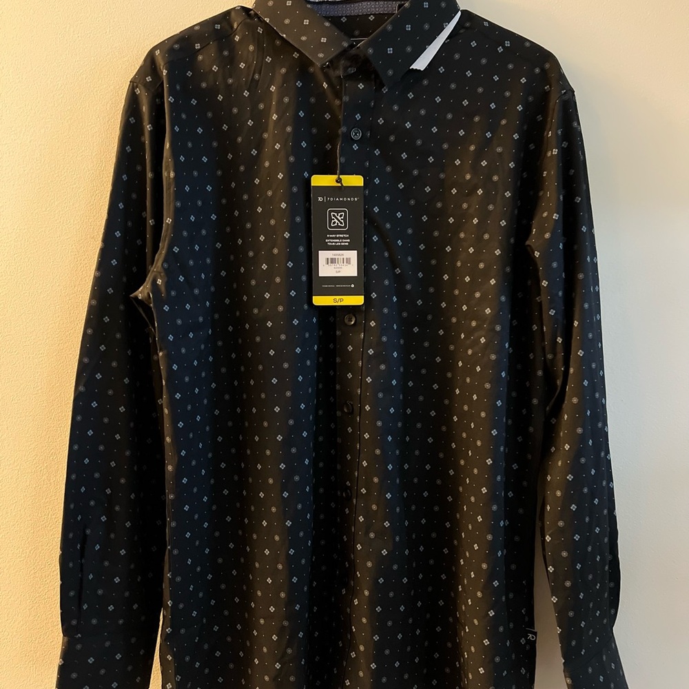 7 Diamonds Patterned Shirt - Picture 2 of 4